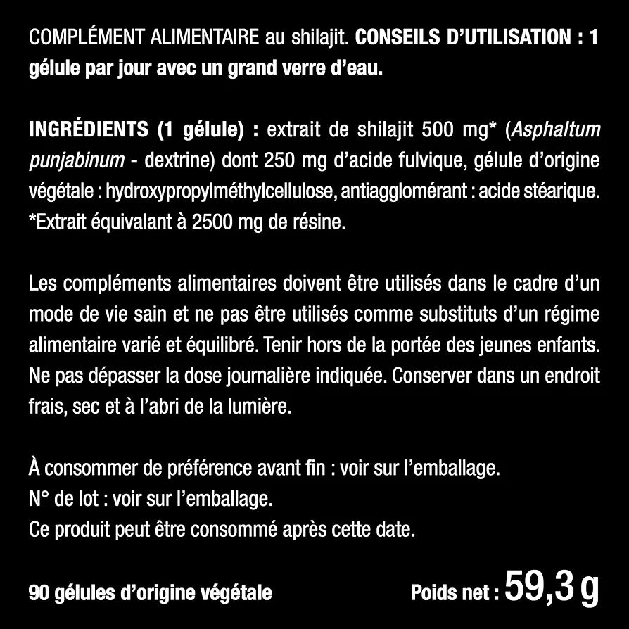 Vitalis Bio™ - Shilajit